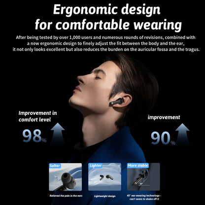 Monster XT05 Gaming Wireless Earbuds Bluetooth 5.4 Earphones, Supports App Control in Ear Earbuds,Waterproof Wireless Earphones, Suitable for Office, Sports, Study and Audio Calls, Built in Microphone, Gaming Bluetooth Headphones Smallest