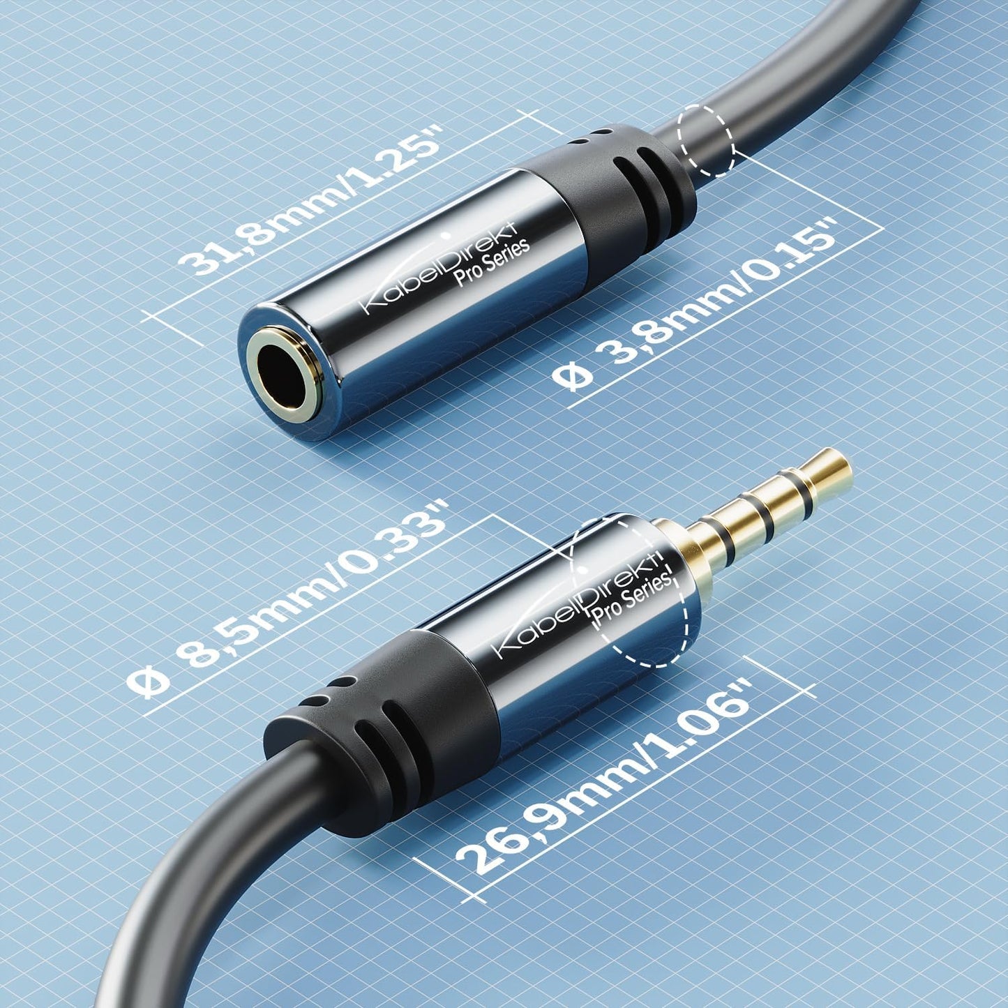 – Headset 3.5Mm Extension Cable – 6Ft | Our Ctia-Standard Headset Extension Cable with 3.5Mm/Aux Connectors (Male to Female) Transmits Audio Signals in Brilliant