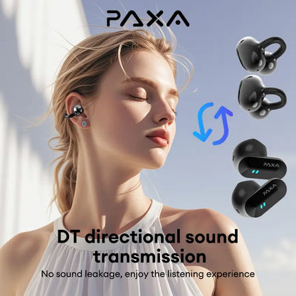 PAXA Ctbuds 2-In-1 Dual Earbuds Wireless Headphones with Bluetooth 6.0, In-Ear & Clip-On Design, Stable Connection, IPX5 Waterproof & Dust Resistant, Lightweight Comfortable Fit, Wireless Earbuds for Music & Calls, Compatible with Android & Ios