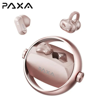 PAXA Ctbuds 2-In-1 Dual Earbuds Wireless Headphones with Bluetooth 6.0, In-Ear & Clip-On Design, Stable Connection, IPX5 Waterproof & Dust Resistant, Lightweight Comfortable Fit, Wireless Earbuds for Music & Calls, Compatible with Android & Ios
