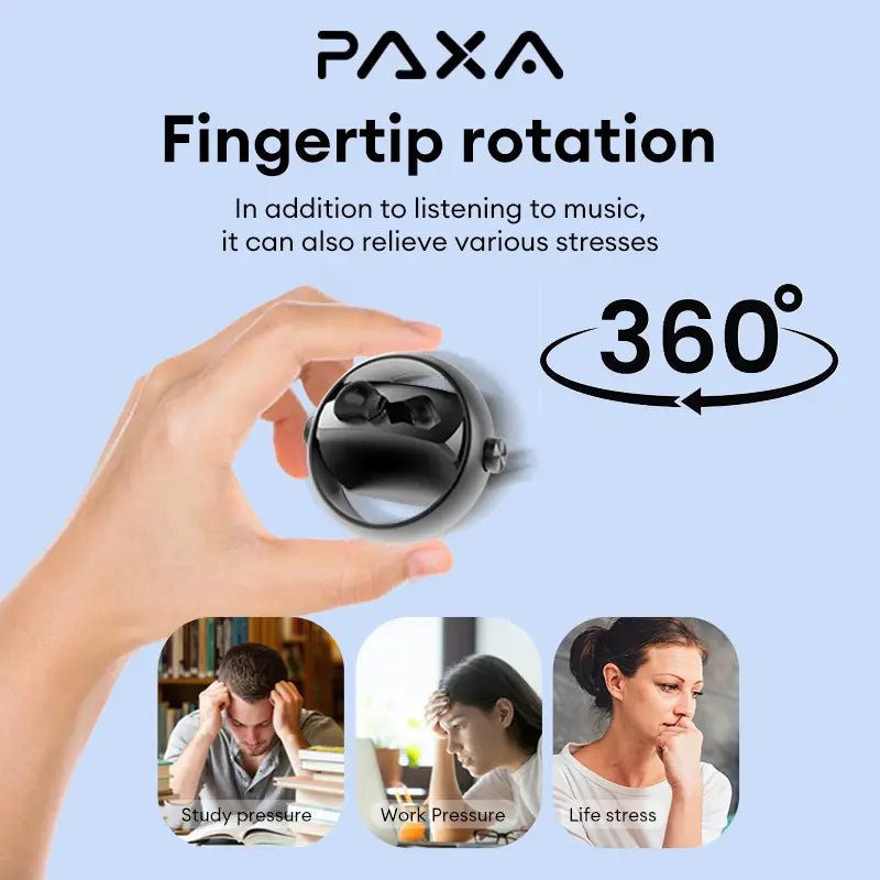 PAXA Ctbuds 2-In-1 Dual Earbuds Wireless Headphones with Bluetooth 6.0, In-Ear & Clip-On Design, Stable Connection, IPX5 Waterproof & Dust Resistant, Lightweight Comfortable Fit, Wireless Earbuds for Music & Calls, Compatible with Android & Ios