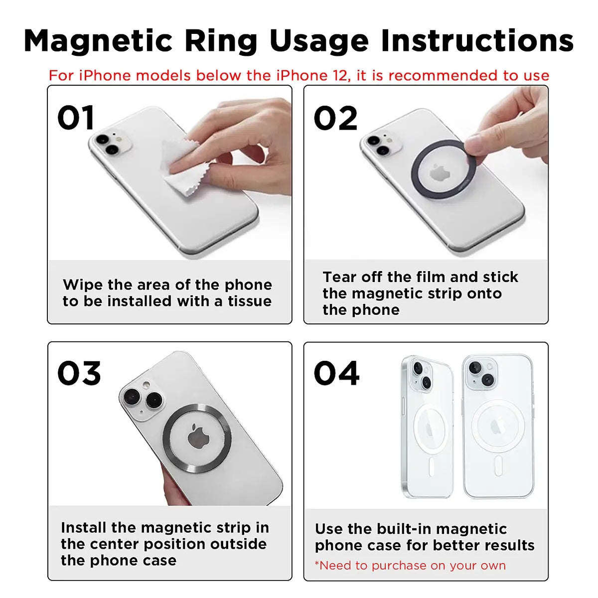 Magnetic Wireless Power Bank, 5000Mah Compact Mobile Device Charger for Iphone 12-17 Series, Magsafe Case Compatible Portable Charger, Back to School Essentials & Haul Item